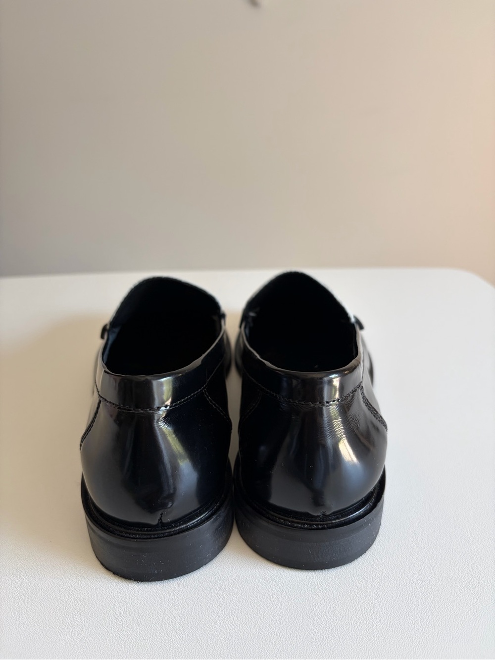 Vintage Browns B2 Leather Penny Loafers Mod Preppy Size 39 - Picture 6 of 8
